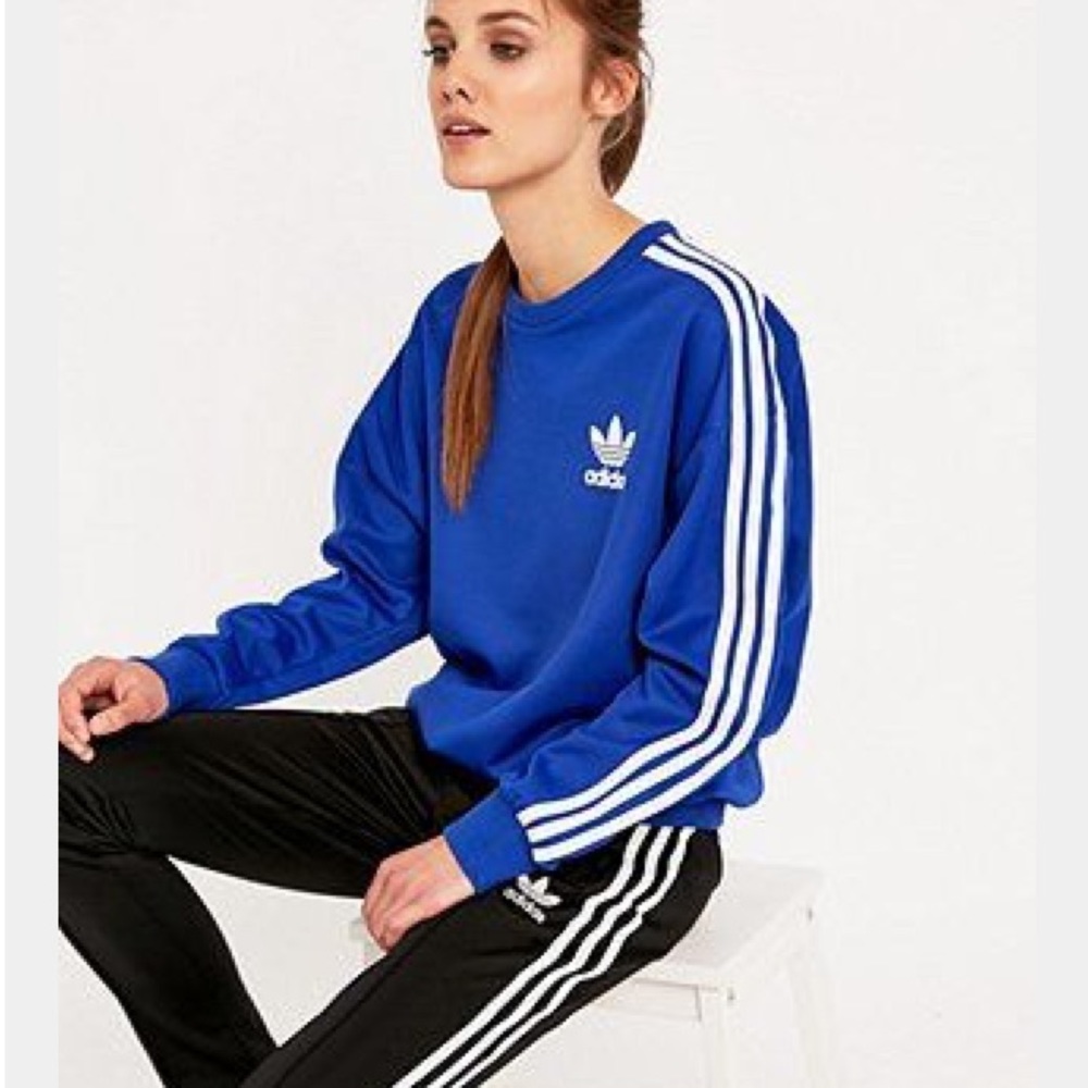 Adidas Short Sleeve Royal Blue Shirt